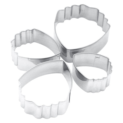 Stainless Steel Peony Cookie Cutter and Silicone Molds Set