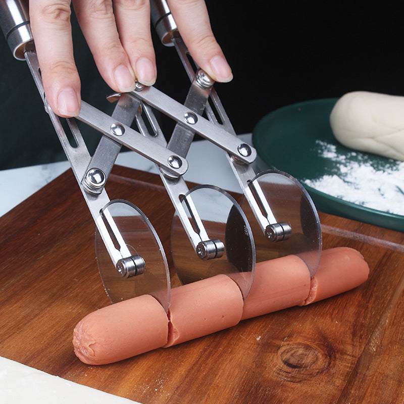 Multi-Round Dough Cutter Roller for Pasta Making