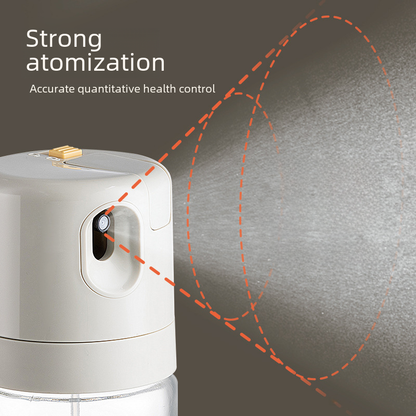 Self-Designed Oil Bottle with Spray and Pour Function