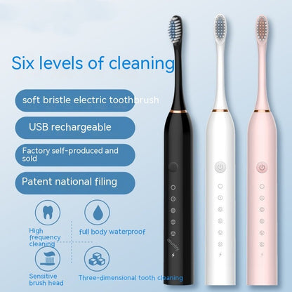 Soft-bristle Rechargeable Toothbrush & Oral Irrigator