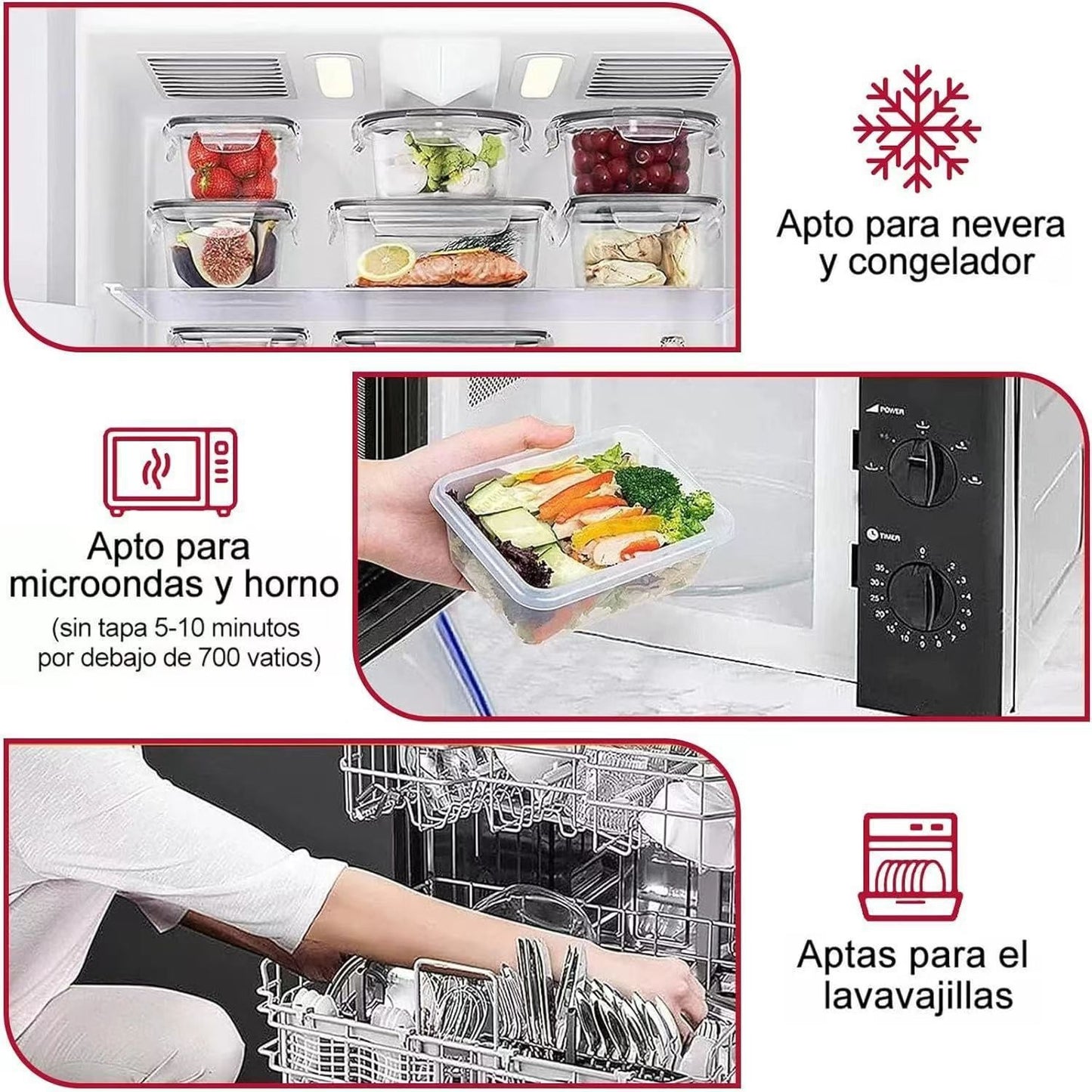 24-piece Refrigerator Food Plastic Seal Set