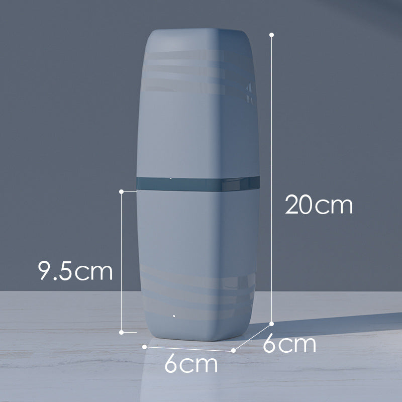 Portable Travel Toothbrush Cup Set with Storage Box