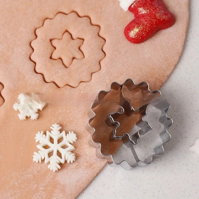 Stainless Steel Cookie & Cake Mold Set