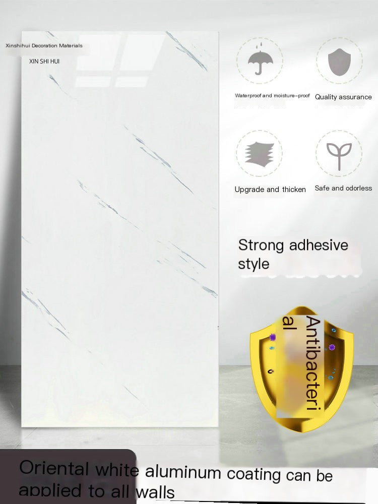 PVC Imitation Marble Floor Stickers for Home Decor (1pc)