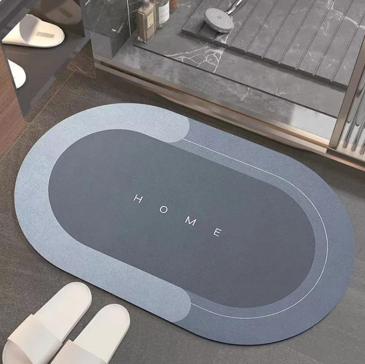 Absorbent Diatom Ooze Bath Mat