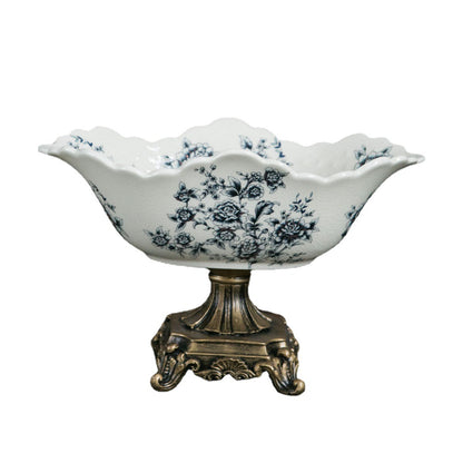 Creative Ceramic Fruit Bowl for Living Room Decor