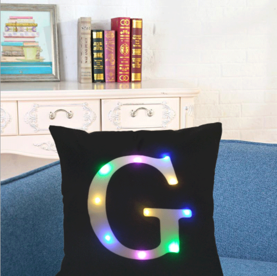 Trendy Flannel Sofa Pillow Cover