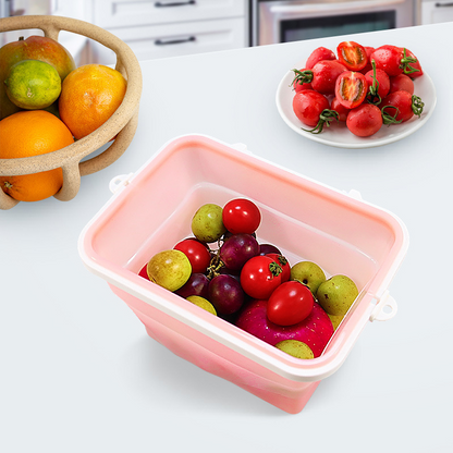 Reusable Silicone Folding Lunch Box