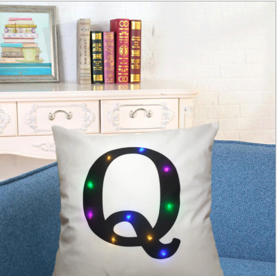Trendy Flannel Sofa Pillow Cover