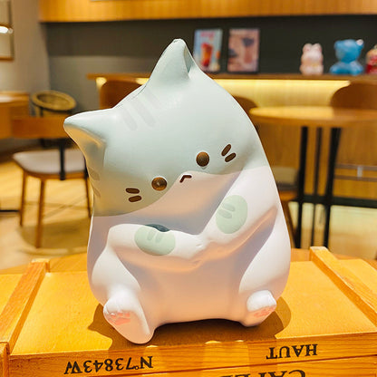 Coco Cat Stress Relief Toy - Cute Desktop Gift