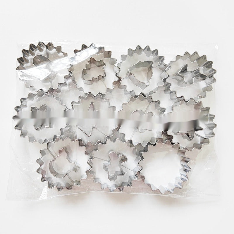 Stainless Steel Cookie & Cake Mold Set