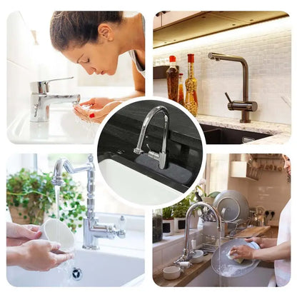 Grey Faucet Absorbent Mat for Kitchen & Bathroom