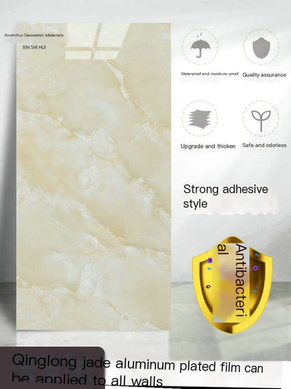 PVC Imitation Marble Floor Stickers for Home Decor (1pc)