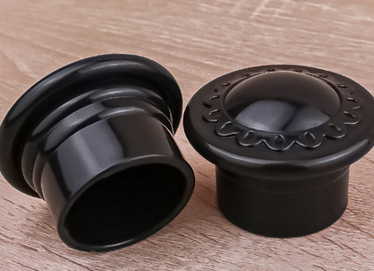 Thick Curtain Rod End Caps for Roman Rods - Decorative