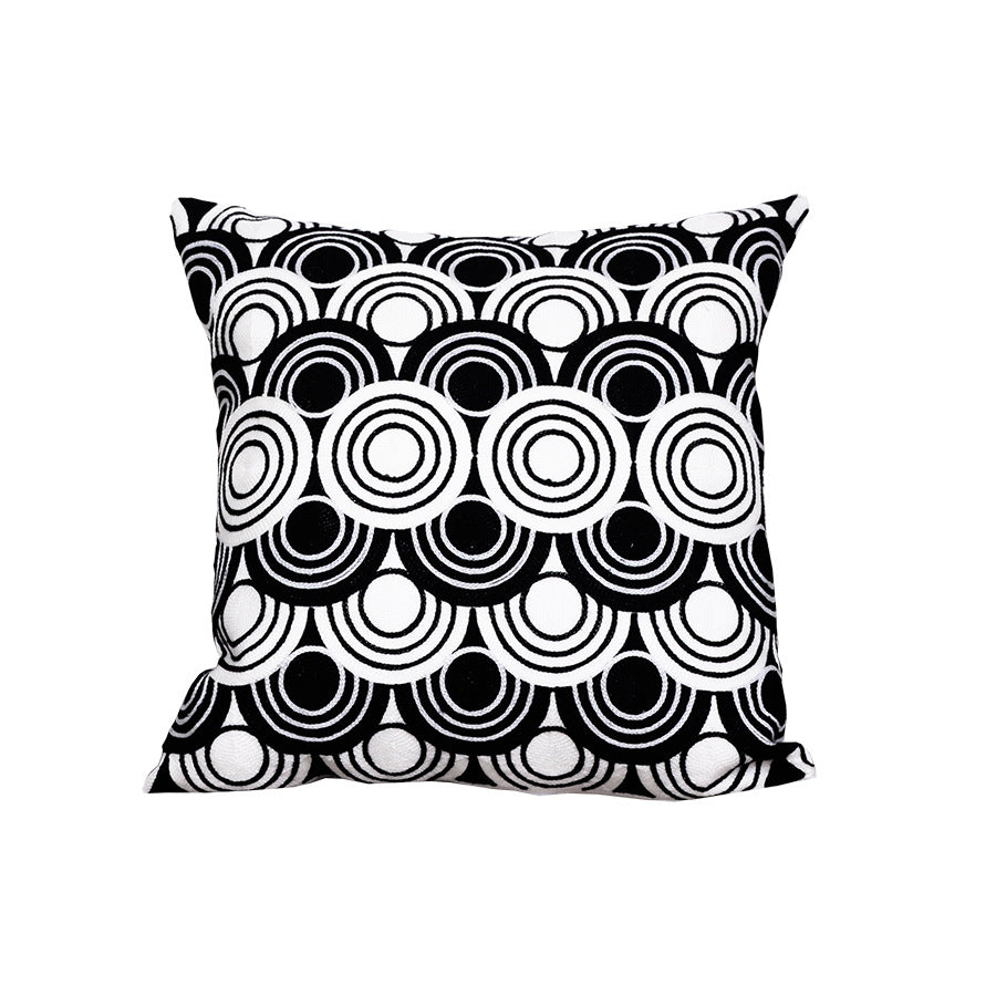 Modern Embroidered Pillowcase Decoration