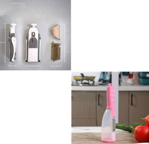Three-in-one Fruit Peeling & Planing Knife
