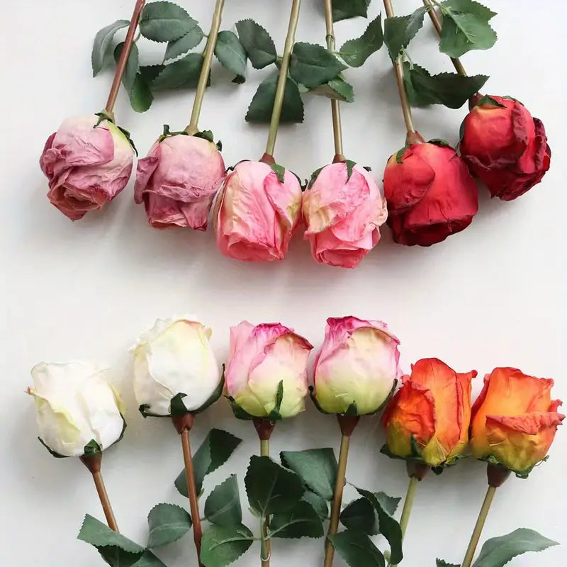 Artificial Roasted Rose for DIY Craft and Home Decor
