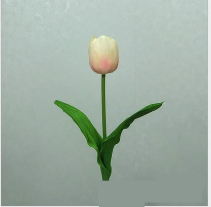 Mini PU Tulip Artificial Flower for Bridal Bouquet