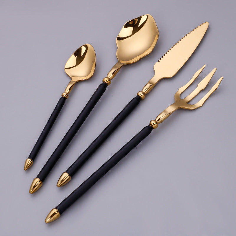 304 Stainless Steel Cutlery Set for Western Dining (4pcs)