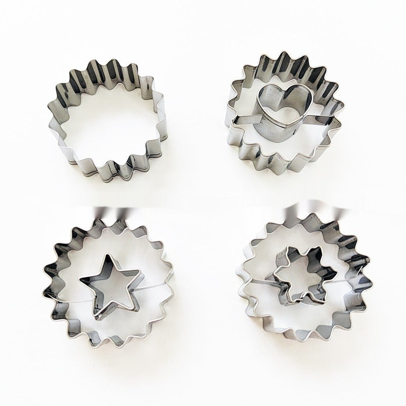 Stainless Steel Cookie & Cake Mold Set