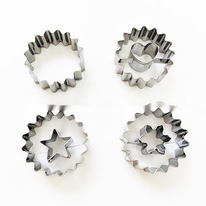 Stainless Steel Cookie & Cake Mold Set