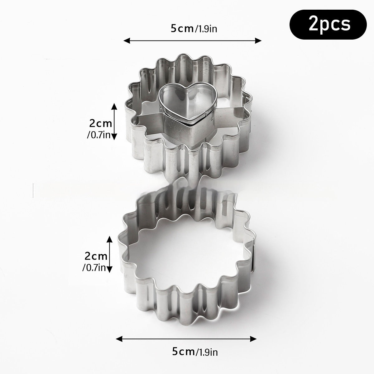 Stainless Steel Cookie & Cake Mold Set