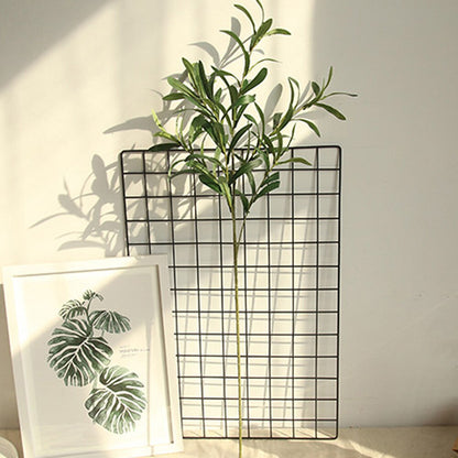 Single Olive Leaf Artificial Plant Branch Decor