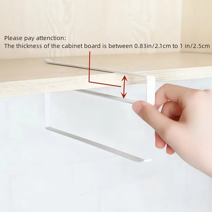 Iron Paper Towel Holder for Kitchen and Bathroom Use