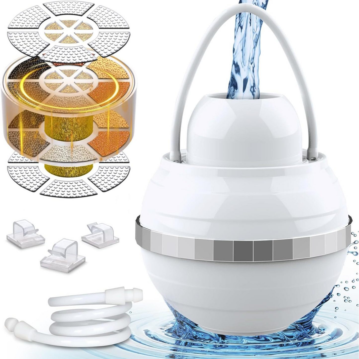 Hanging Bathtub & Shower Water Filter