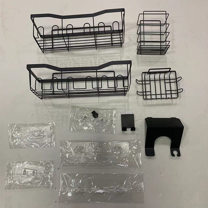Wall-Mounted Shower Storage Rack for Bathroom