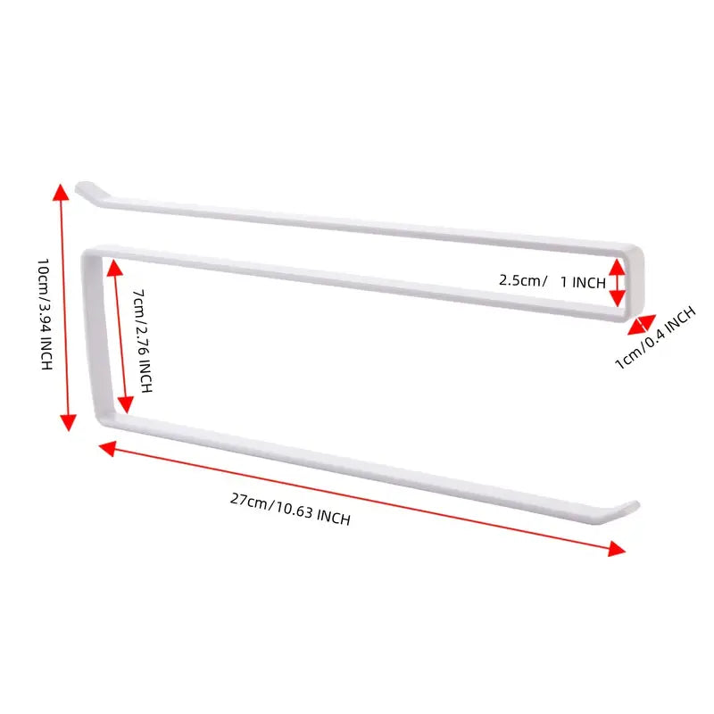 Iron Paper Towel Holder for Kitchen and Bathroom Use