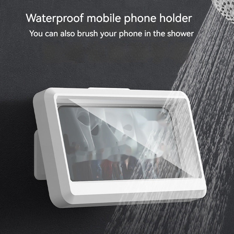 Waterproof Rotating Bathroom Phone Holder
