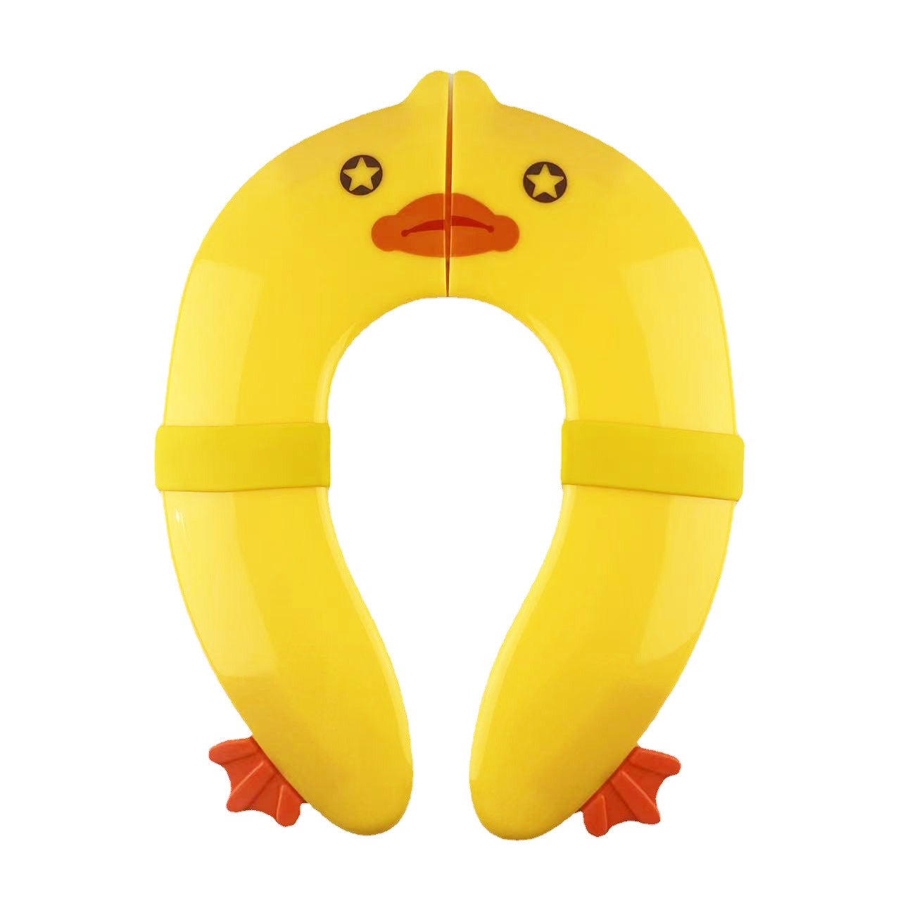 Portable Folding Toilet Seat for Kids - Duck Design