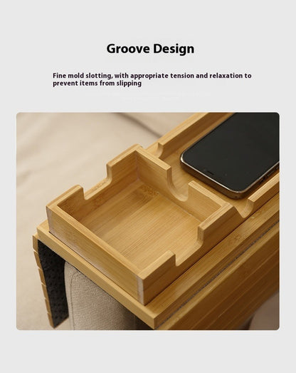 Magnetic Wooden Sofa Removable Tray