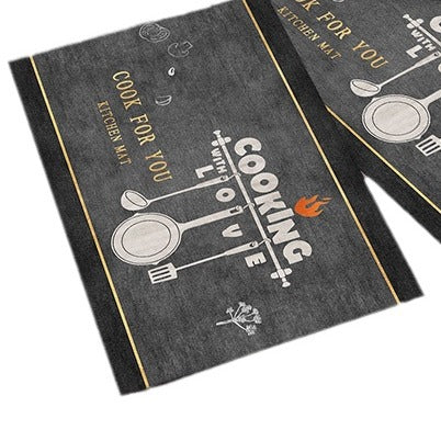 Non-Slip Waterproof Kitchen Runner Mat for Home Use