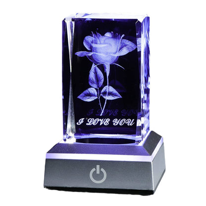 Engraved Rose Ornament