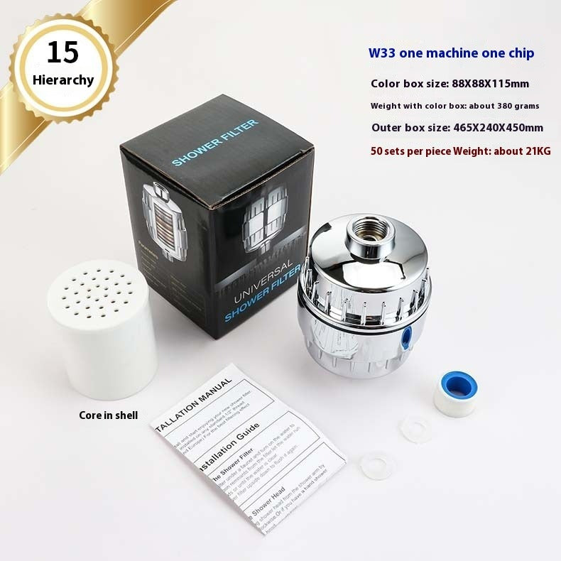 15-Level Shower Head Water Purifier Filter