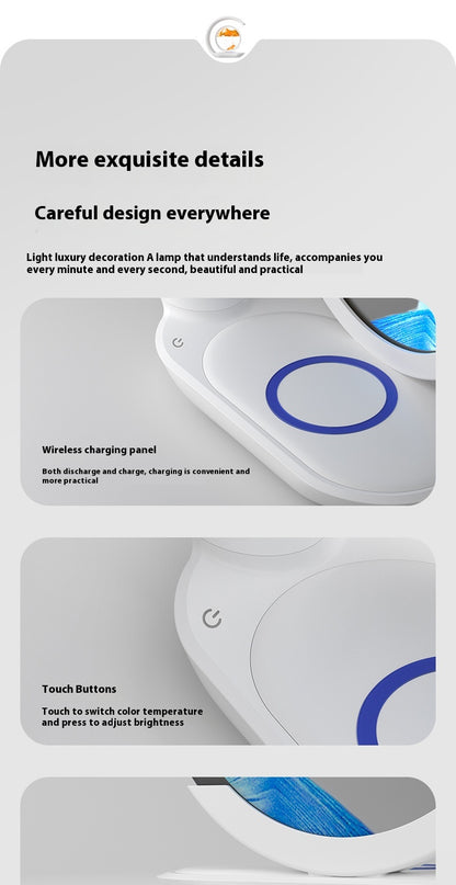 Sand Art Wireless Charging Night Light
