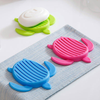 Creative Turtle Soap Dish in Candy Colors for Bathroom