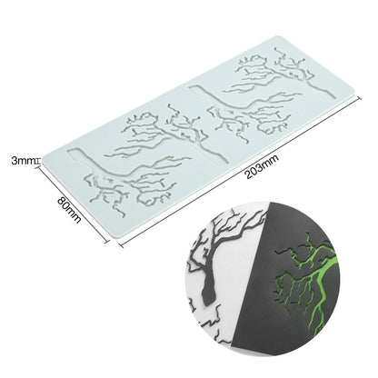 Silicone Mold for Petal Leaf Geometric Baking Decor