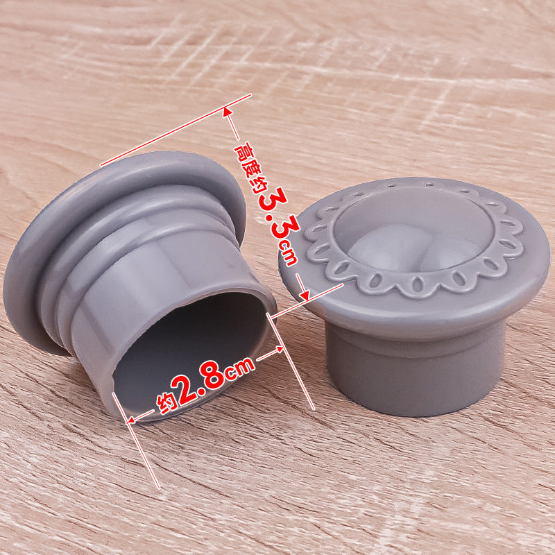 Thick Curtain Rod End Caps for Roman Rods - Decorative