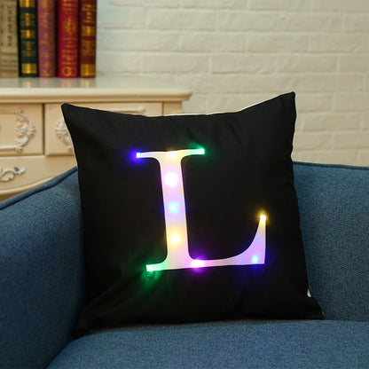 Trendy Flannel Sofa Pillow Cover