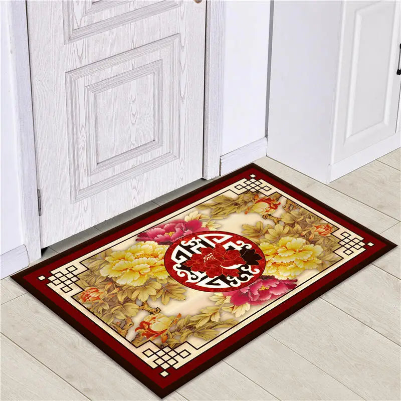 Modern Chinese Style Doormat 15.7"x23.6" (1pc)