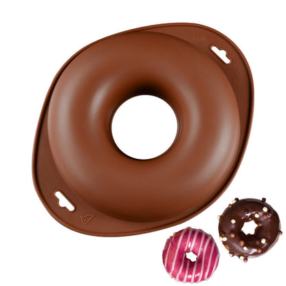 Large Silicone Donut Cake Mold for High-Temperature Use
