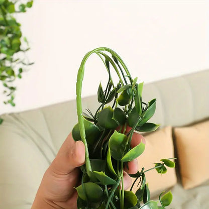 2pcs Artificial Persian Grass Wall Hanging Decor