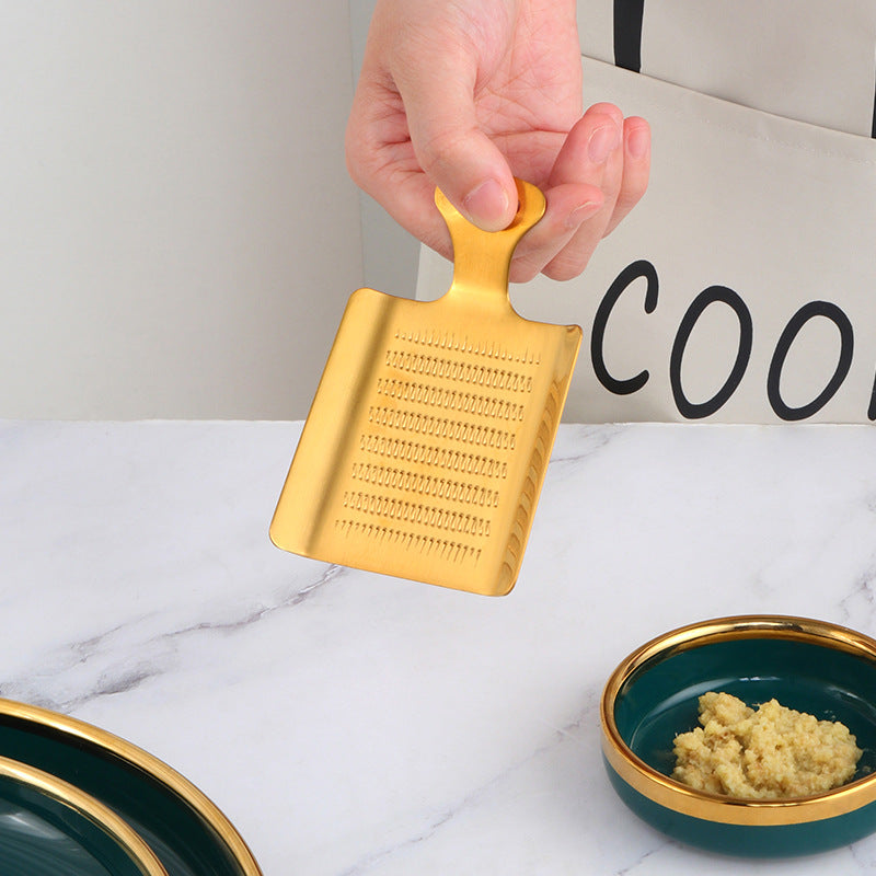 Stainless Steel Manual Ginger Grater for Home Kitchen