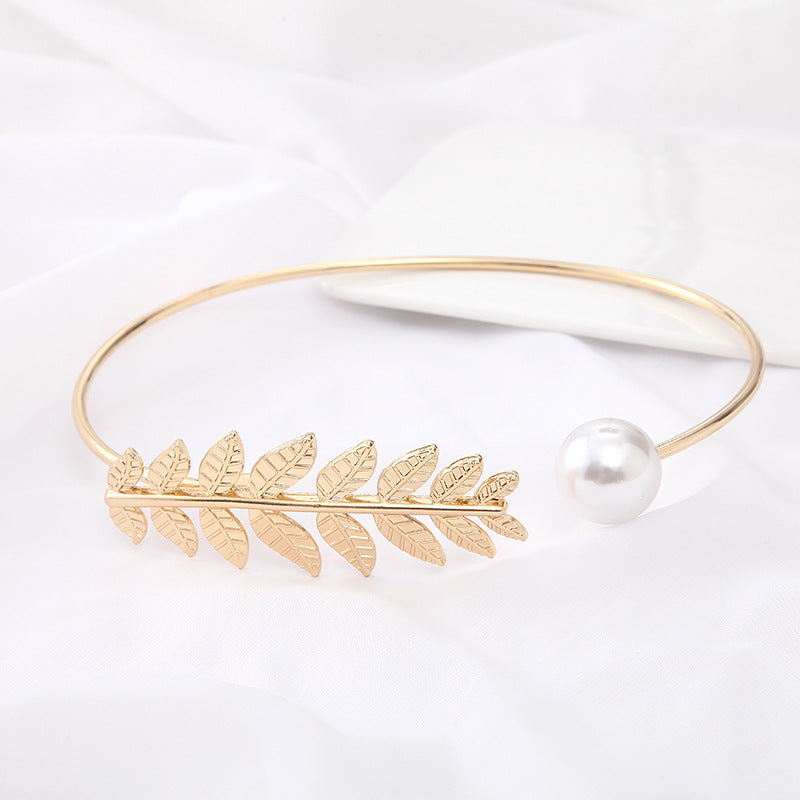 New Luxury Curtain Tiebacks with Metal Leaf Design