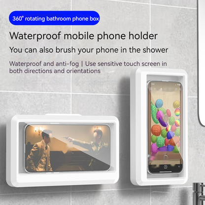 Waterproof 360° Rotating Phone Wall Bracket