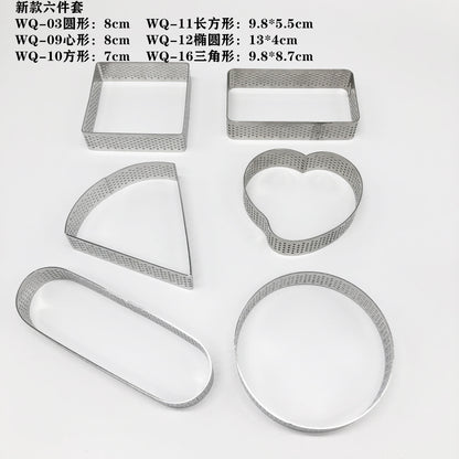 Round Stainless Steel Mousse Cake Ring Mold for Baking