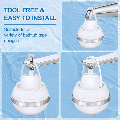 Hanging Bathtub & Shower Water Filter